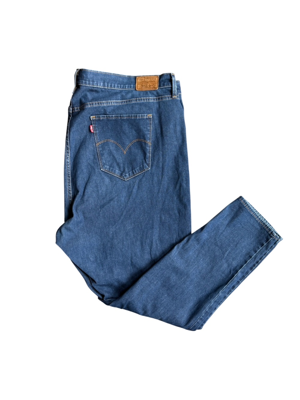 Levi’s Premium Big E 721 High Rise Skinny Jeans Medium Wash 24W Stretch